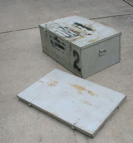 navy cruise box footlocker collapsible metal storage|coleman collapsible foot lockers.